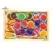 Picture of Magnetic Lacing and Fishing Box Toy Set - Vegetables, Fruits, Vehicles, Animals, Fish (Per Variation)