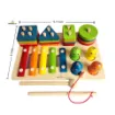Picture of Wooden Three In One Column Set