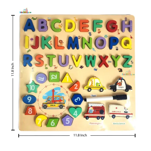 Picture of Multi-Activity Learning Board with ABC Letters
