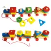Picture of Wooden Set Column Three Car or Train