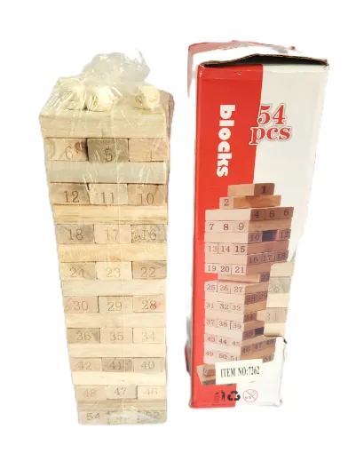 Picture of Jenga 54 Pieces Block Large Size